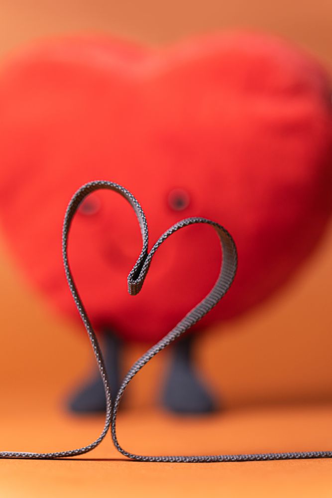 A4HB-Amuseables-Red-Heart-Bag-Burnt-Orange-Detail-Shot-6