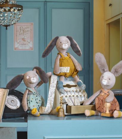 Trois petits lapins
