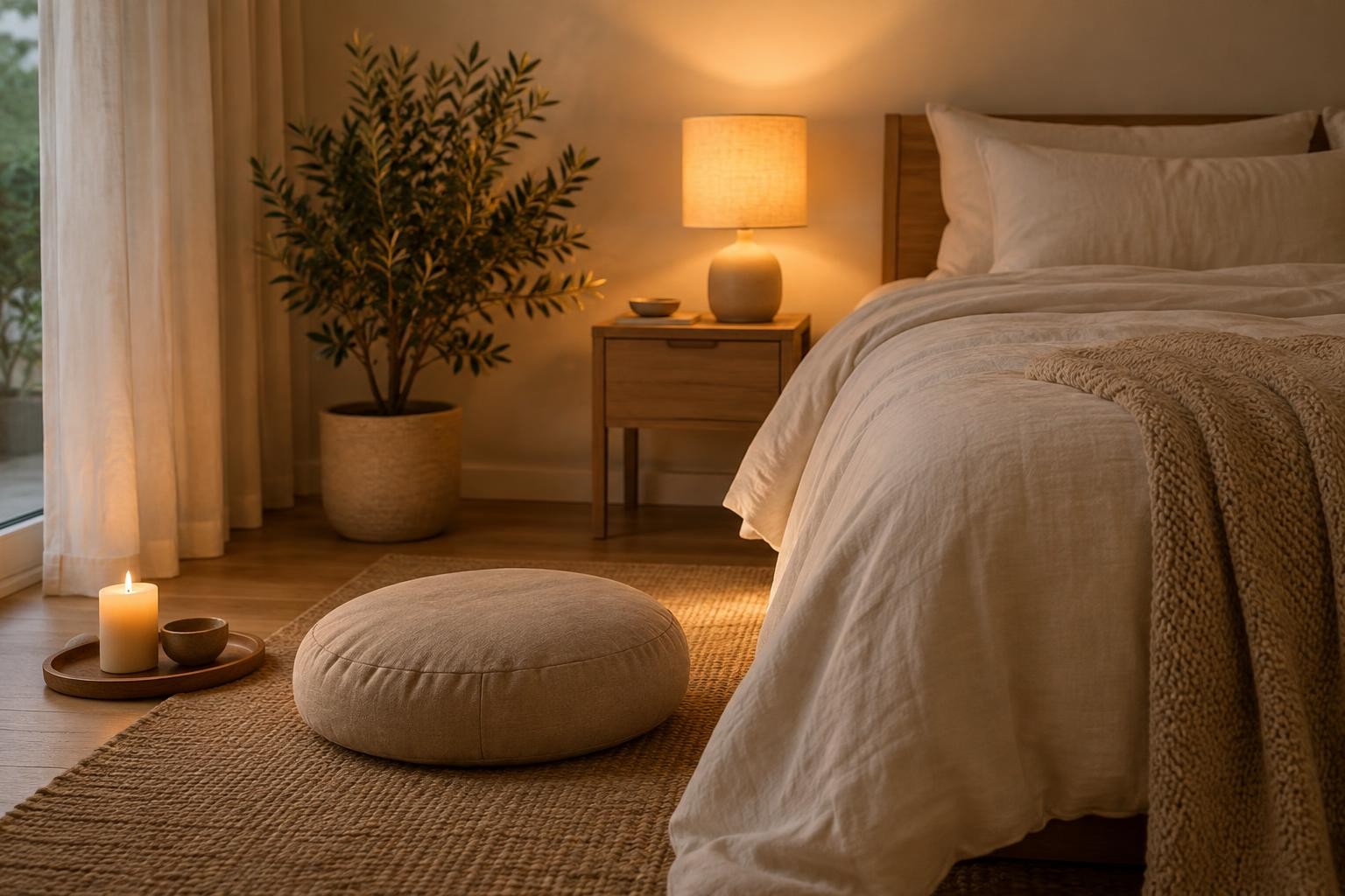 Méditation pour mieux dormir : une routine du soir simple
