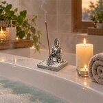 Porte-encens Bouddha avec trois emplacements pour bâtonnets