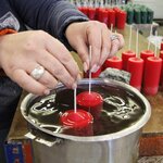 Bougie pour ouvrir de nouveaux chemins et canaliser labondance – dissipe le brouillard de la confusion – rouge, sel et rés 7
