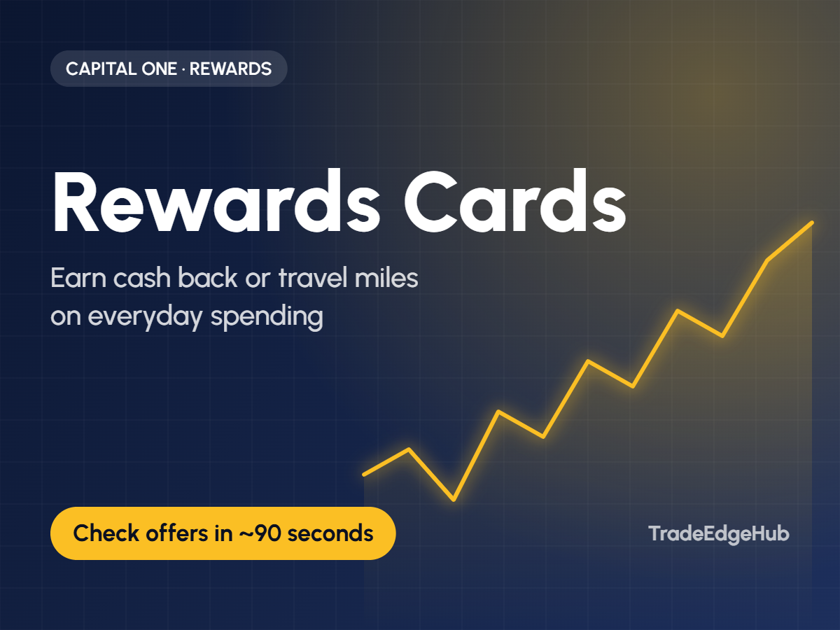 Capital One Rewards Cards: Cash Back & Travel