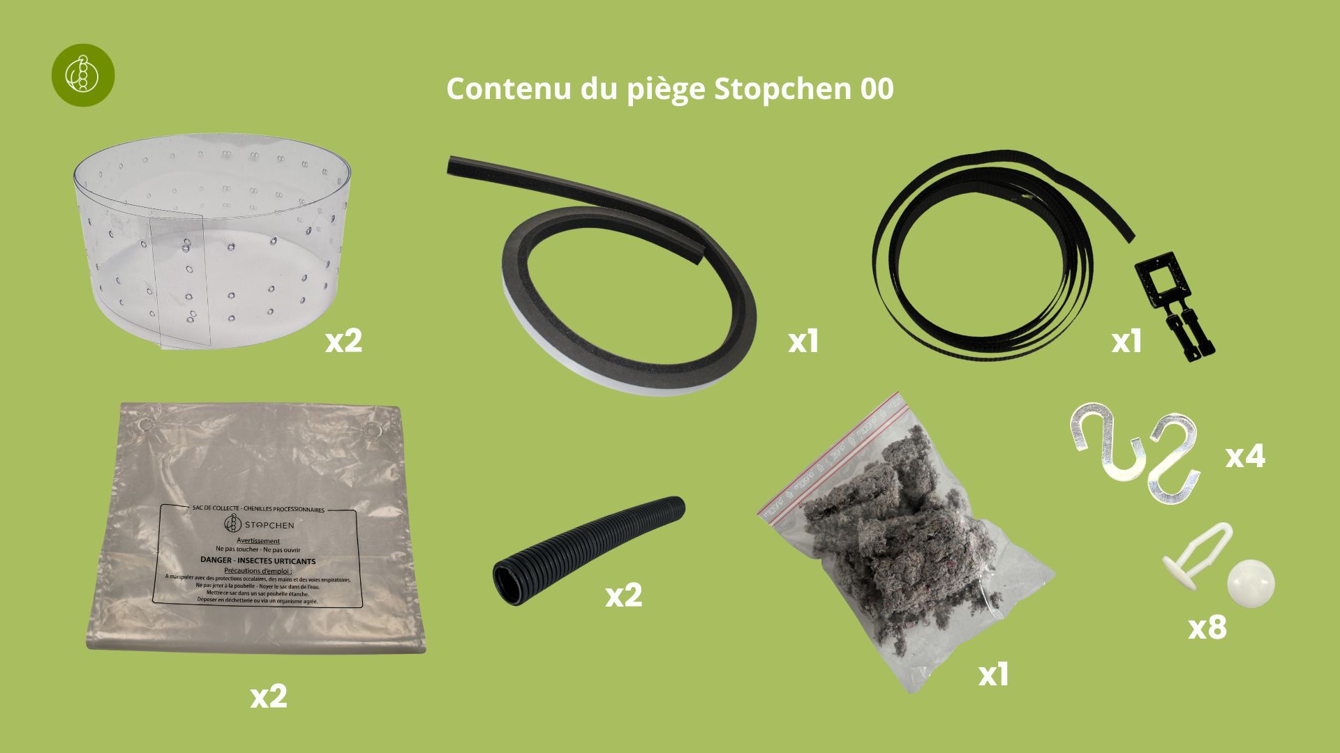 Contenu du piège STOPCHEN 00