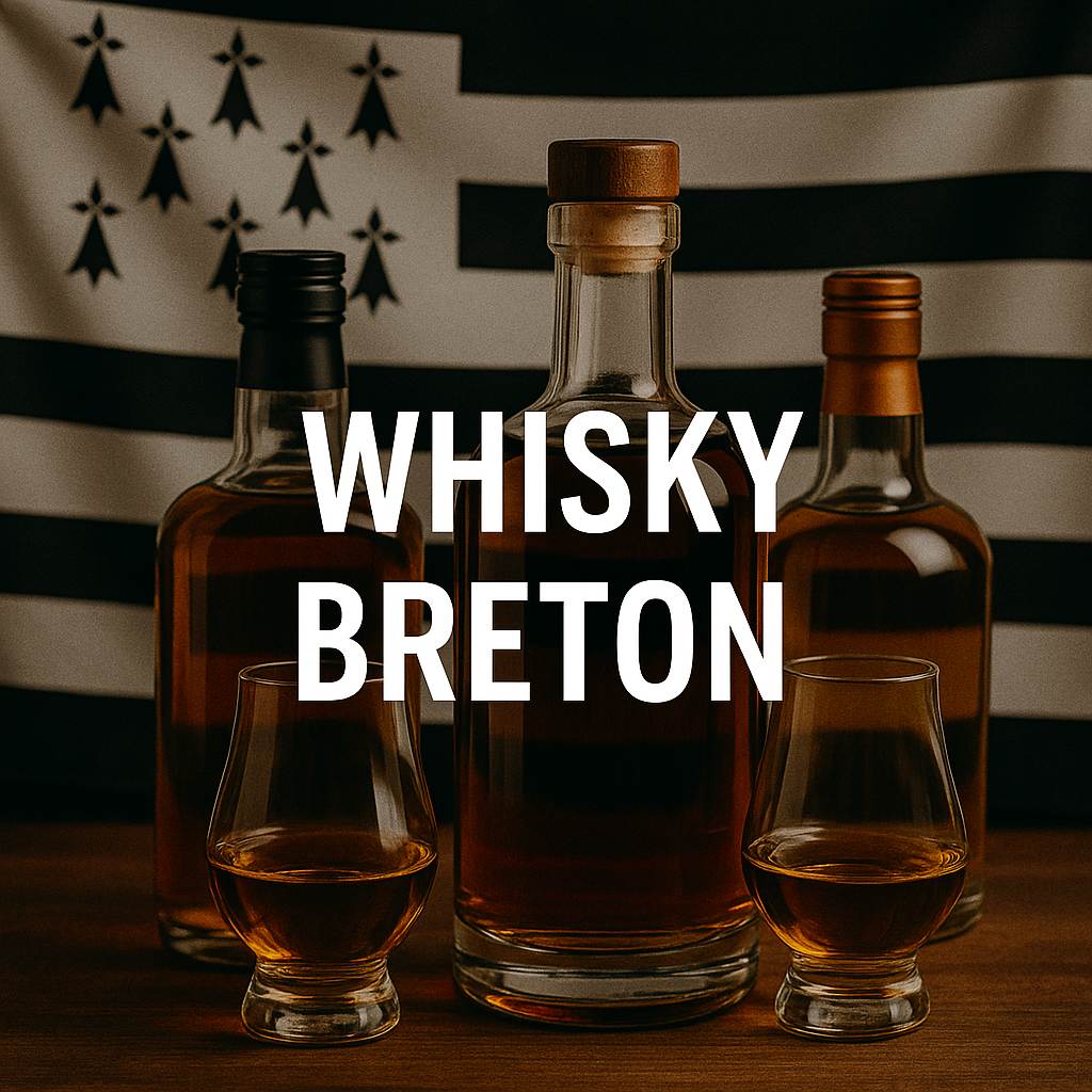 Whisky Breton et Drapeau Gwenn ha Du