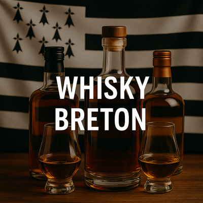 Whisky Breton et Drapeau Gwenn ha Du