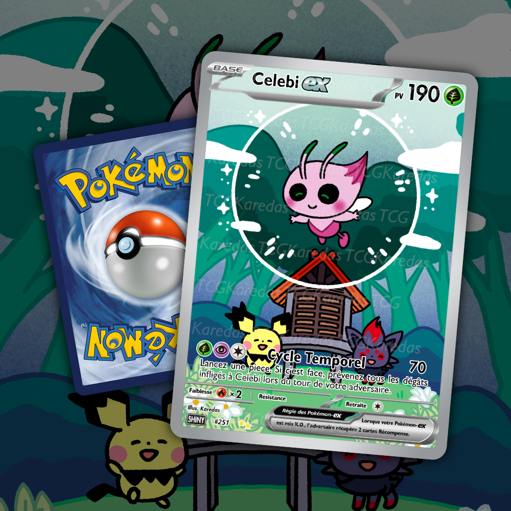 shiny celebi pokemon card Jungle (Okoya Forest) Shiny Celebi • OT: オコヤのもり, Jungle, Giungla, Dsch |  Pokefella main image 1