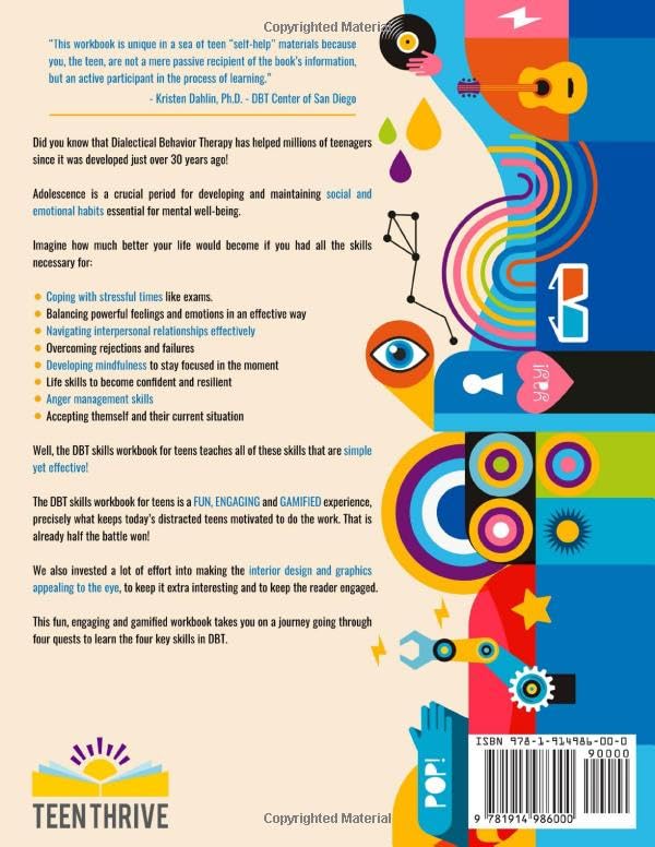 The DBT Skills Workbook for Teens: A Fun Guide to Manage Anxiety and Stress, Understand Your Emotions and Learn Effective C 2