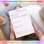 ADHD Daily Planner Notepad for Neurodivergent Adults - Productivity Daily Planner Desk Pad & Task Management to Stay Organi 5