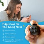 PILPOC theFube Fidget Cube, Stress Relief Infinity Cube for Adults & Kids MidNight 3