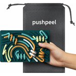 Pushpeel Sensory Activity Board: Silicone Fidget Toy for Calming, Stress, Anxiety, ADHD & Autism | Silent, No Mess | Kids 3 7