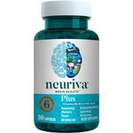NEURIVA Plus Brain Supplement for Memory and Focus - 30 Count Capsules 30 Count (Pack of 1) 20