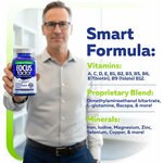 Focus Factor Adults Extra Strength, 120 Count - Brain Supplement for Memory, Concentration and Focus - Complete Multivitami 4