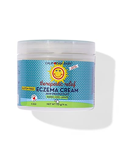California Baby Eczema Cream | Soothes & Relieves Eczema Irritation | Allergy Friendly | Gluten-Free | Steroid-Free | Eczema Treatment for Dry, Irritated & Sensitive Skin | 113 g / 4 oz.