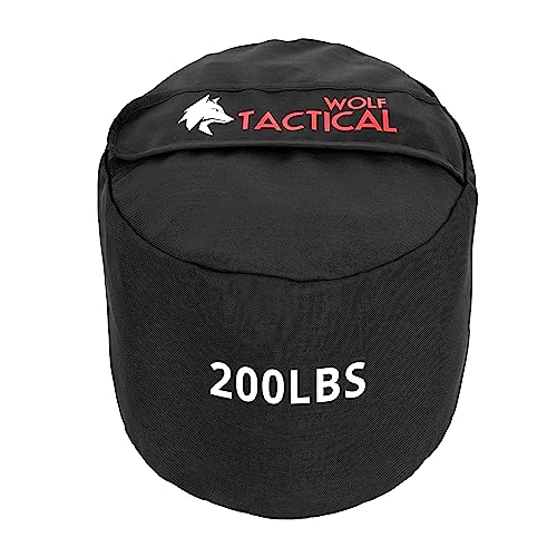 WOLF TACTICAL Sandbag Workout Bag Sand Bags for Weight Training Workout Sandbag Fitness Sand Bag (200 LB)