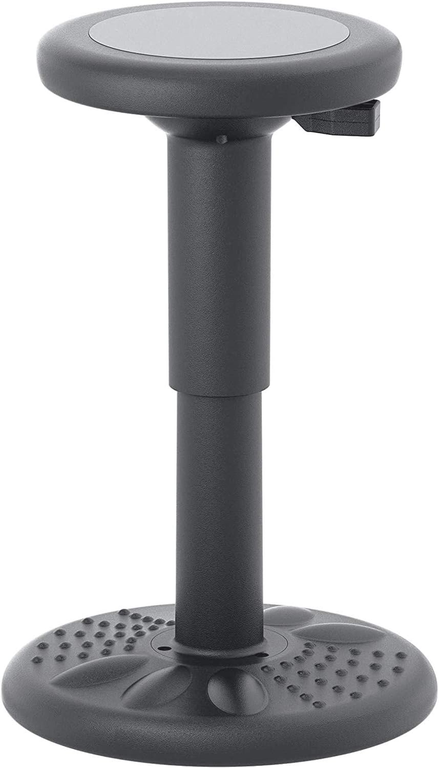 ActiveChairs Adjustable Wobble Stool, Flexible Classroom Seating, Improves Focus, Posture & Helps ADHD/ADD, Sensory Chair, Active Desk Chairs, Adjusts from 16.65 to 23.75, Ages 13-18, Grey