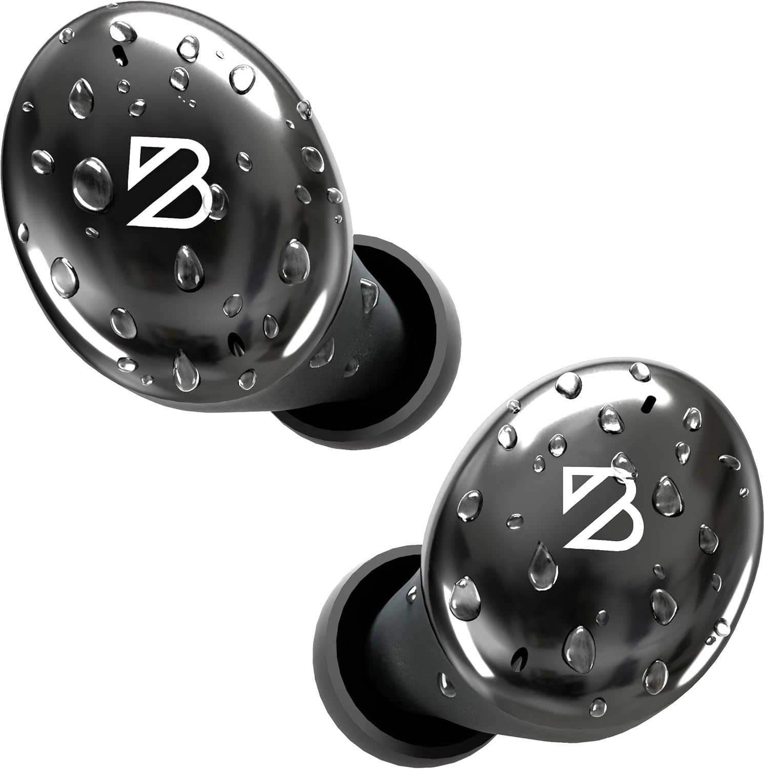 Back Bay Audio Tempo 30 Wireless Earbuds for Small Ears - Award-Winning Sound, Sweatproof Bluetooth Earbuds, Comfortable Ear Buds for Women, Black Earphones Small Ear Canals, Long Battery Headphones 1. Black