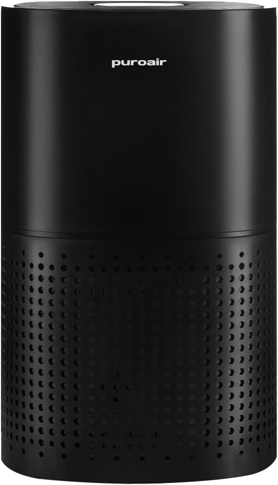 PuroAir HEPA Air Purifiers for Home Large Rooms - Covers Up To 1,000 Sq Ft - Filters Up To 99.9% of Pollutants, Smoke, Pollen, Dust - Quiet HEPA Air Filter - Air Purifiers for Bedroom