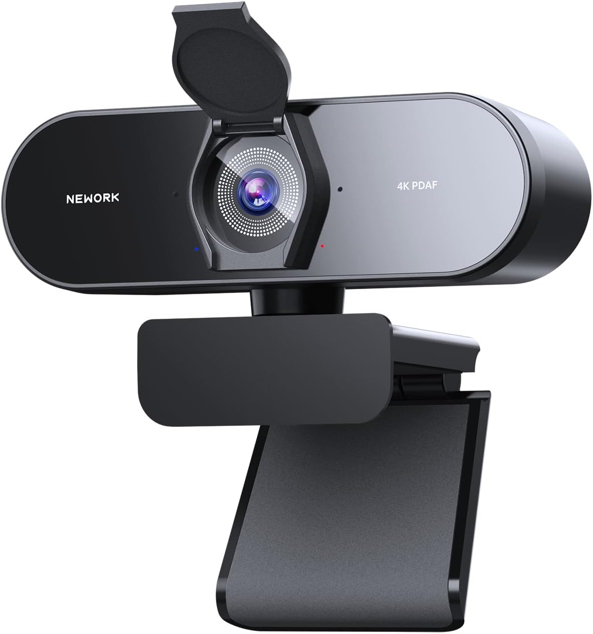 4K Webcam with Sony Sensor, PDAF Autofocus, 1080P@60FPS, 2 Noise Reduction Mics, Auto Light Correction, USB Plug&Play, Privacy Cover, 79°FOV, Streaming Camera for PC, Mac, Laptop, Video Calls