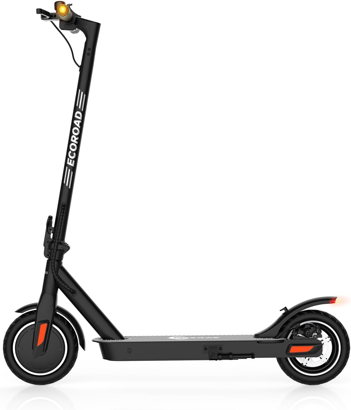 Electric Scooter for Adults, 15-30Miles Long Range Electric Kick Scooters, 800W Peak Motor & 19-21MPH Adults Commuting Scooters, 8&10 Tires, Lightweight Foldable E-Scooter with Turn Signals