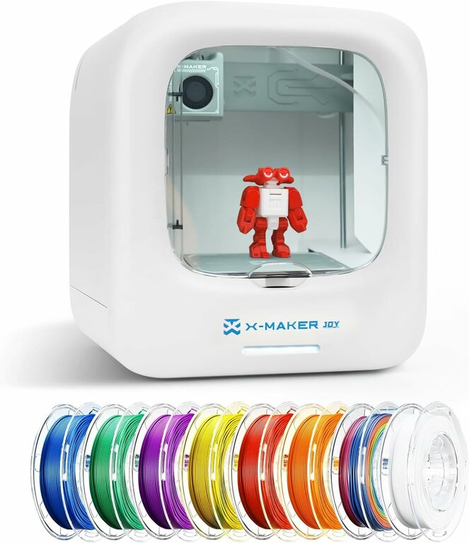 3D Printer for Kids, Beginner 3D Printer with 8 PLA Filament Set, Huge ...