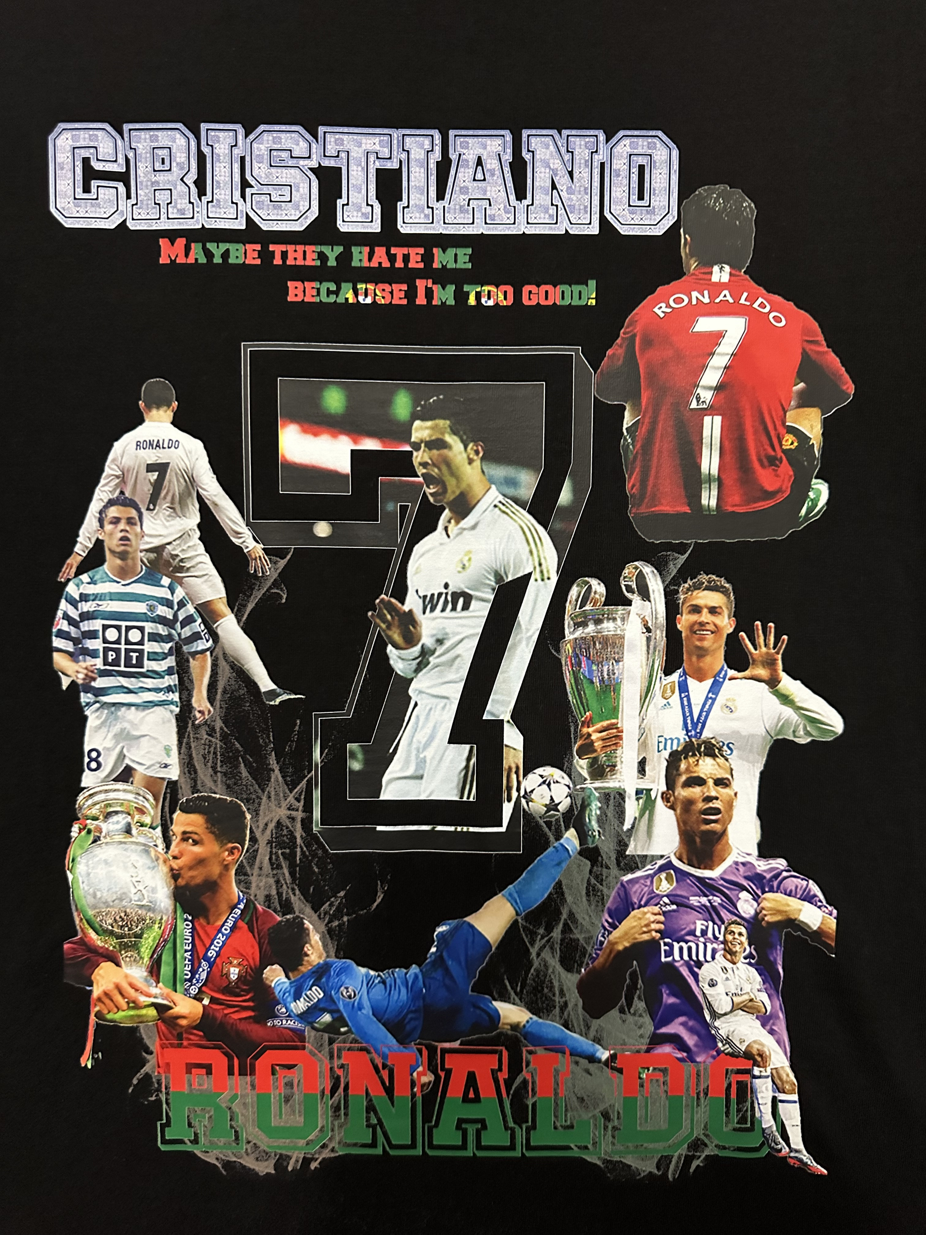 CR7 close up