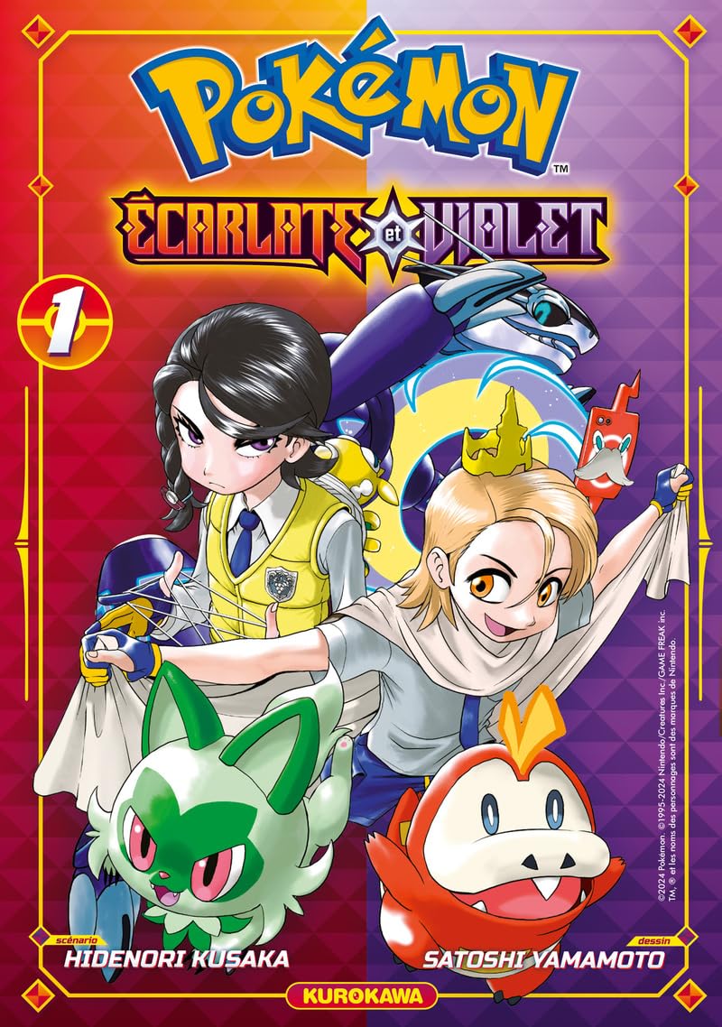 Pokemon ecarlate et violet T01