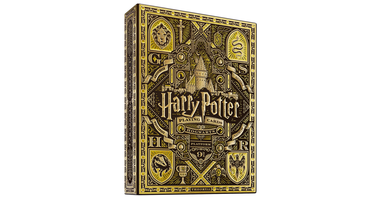 Harry Potter jeu de cartes à jouer Red Version | MagicFranco