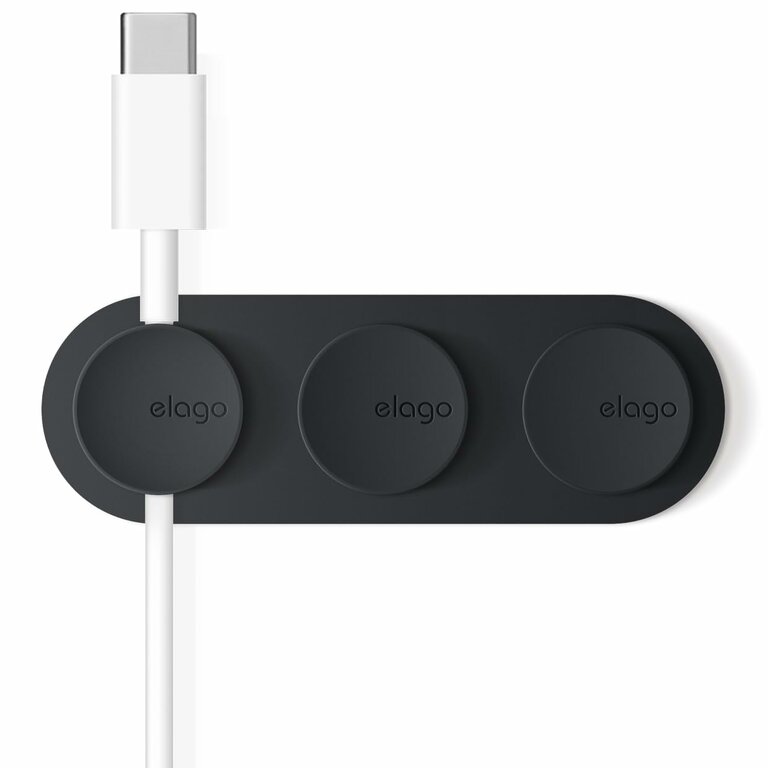 CUVZORA Kit De 40 Supports Câbles Autocollants - Organisateur Câbles Bureau, Maison, Gaming - Bande Tricotée Noire - 9x3x1,5 Cm - Gestion Des Câbles USB, Chargeurs, écouteurs