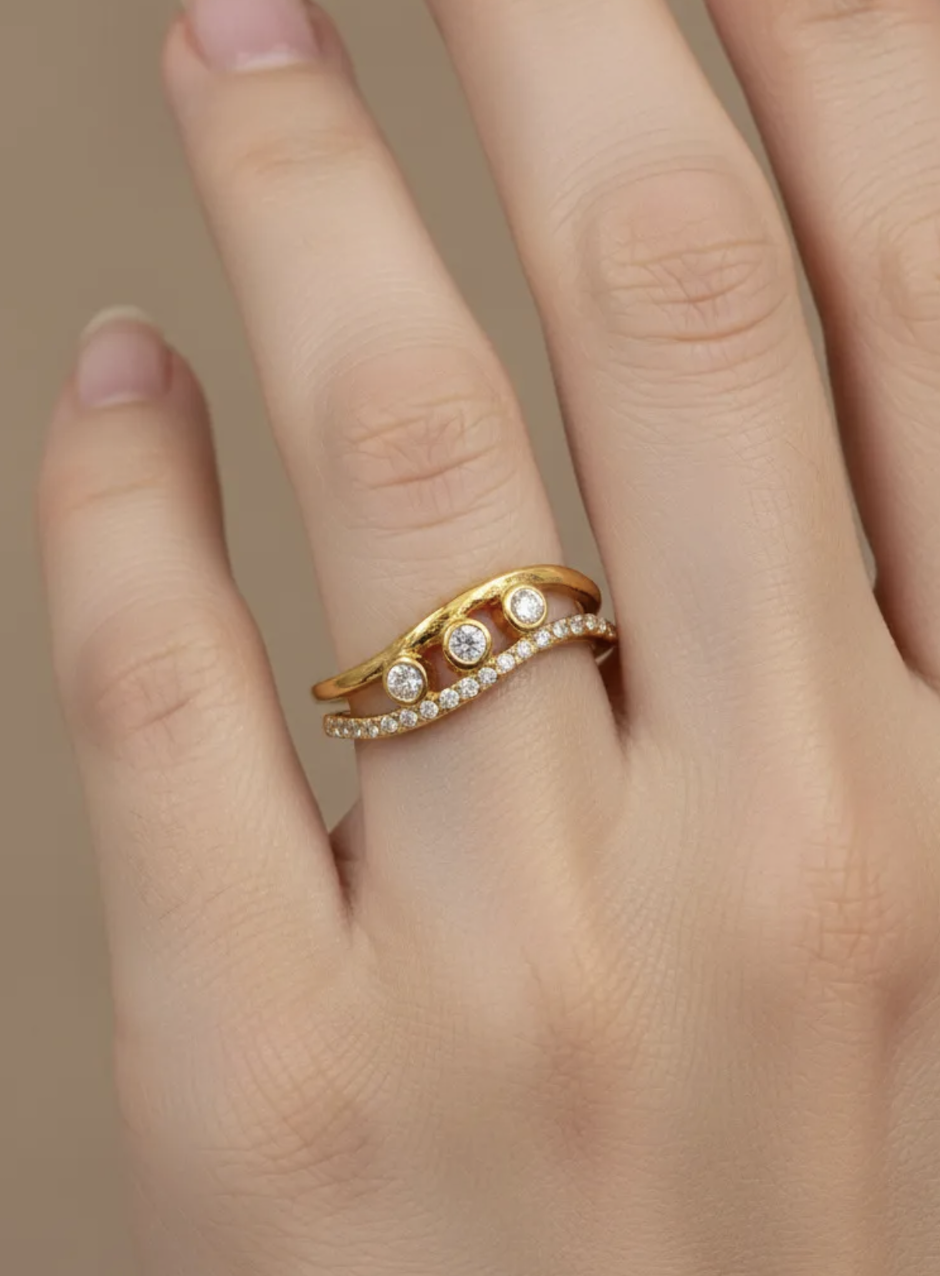 Bague Mantova Doré