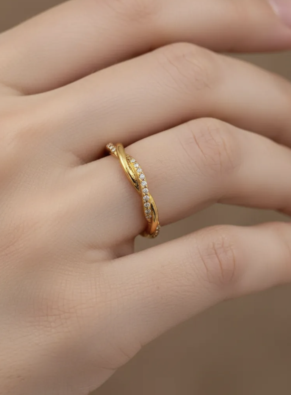 Bague Livorno Doré
