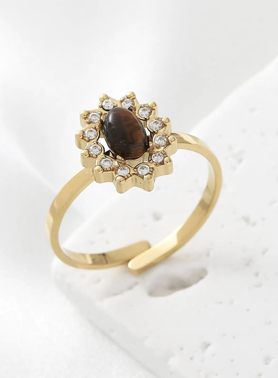 Bague Viterbo Doré