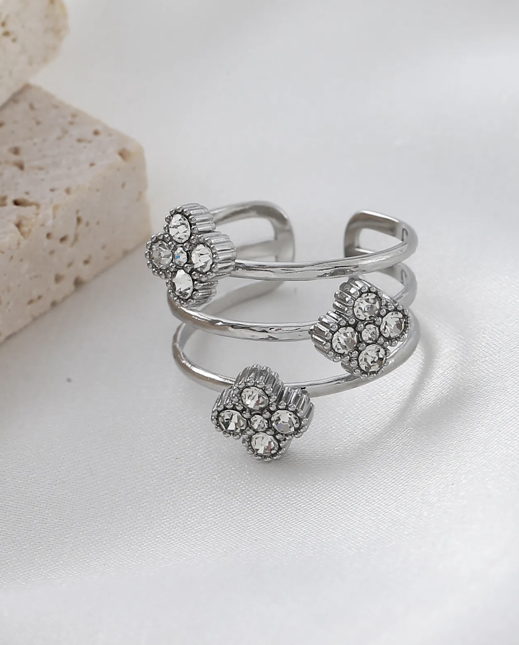 Bague Lecce Argenté