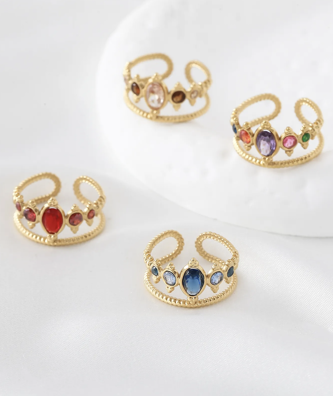 Bague Cortona Multicolore