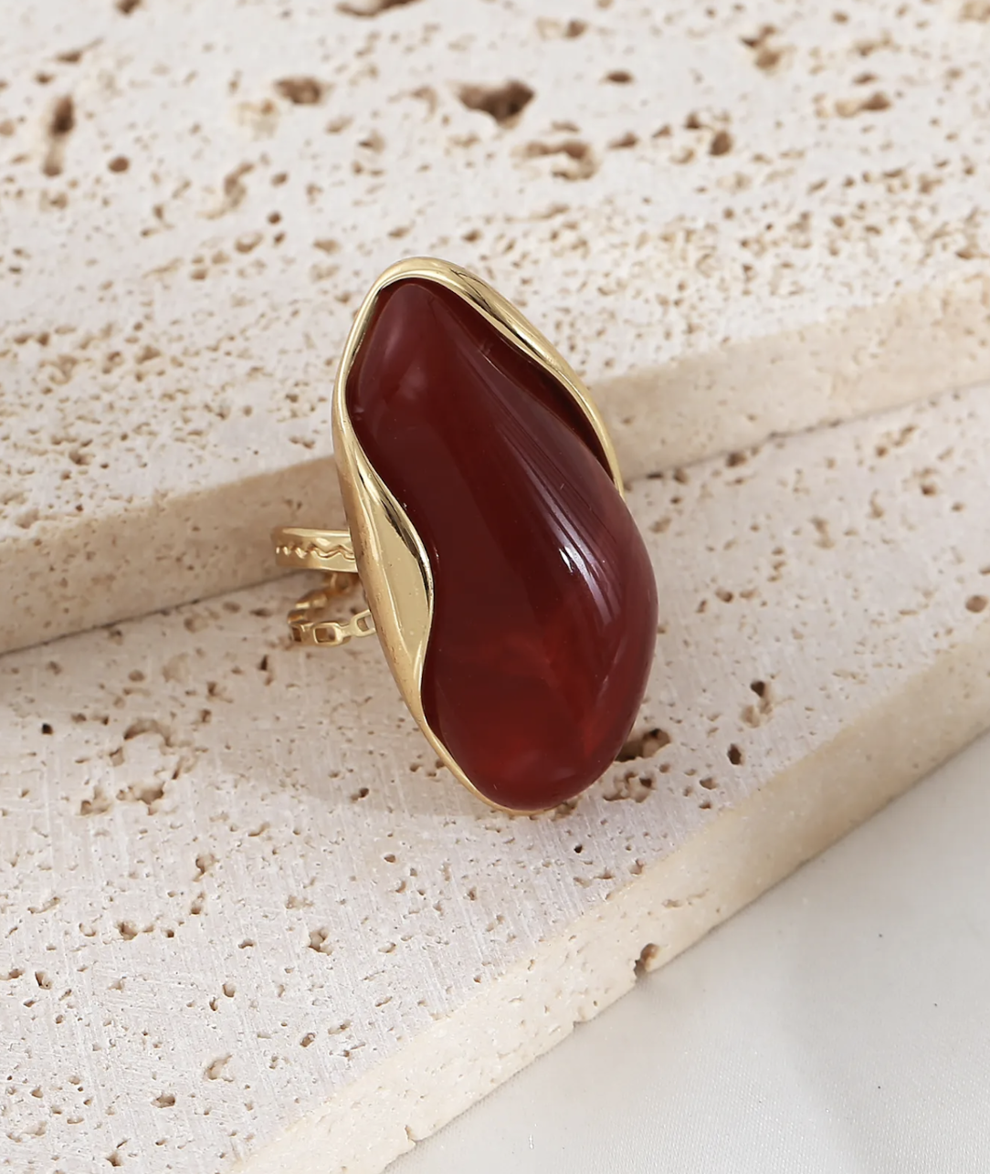 Bague Gubbio Bordeaux