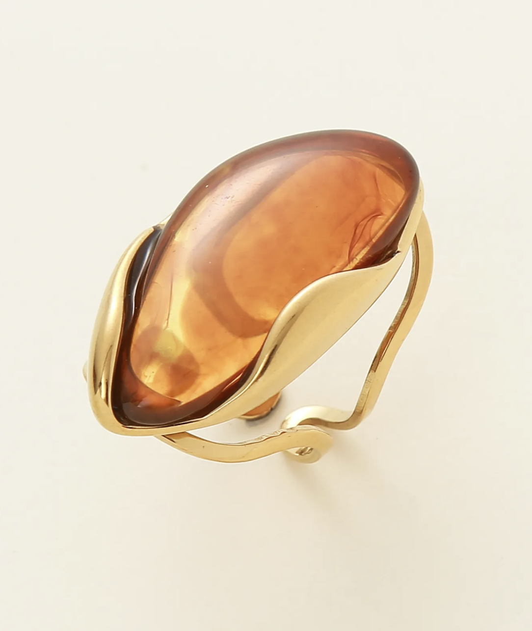 Bague Gubbio Marron