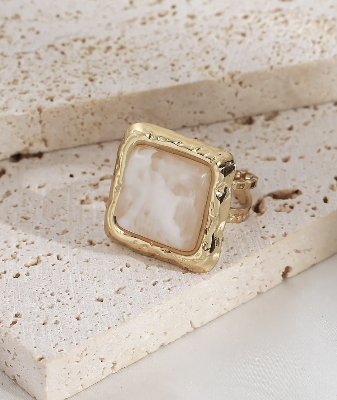 Bague Noto Blanc