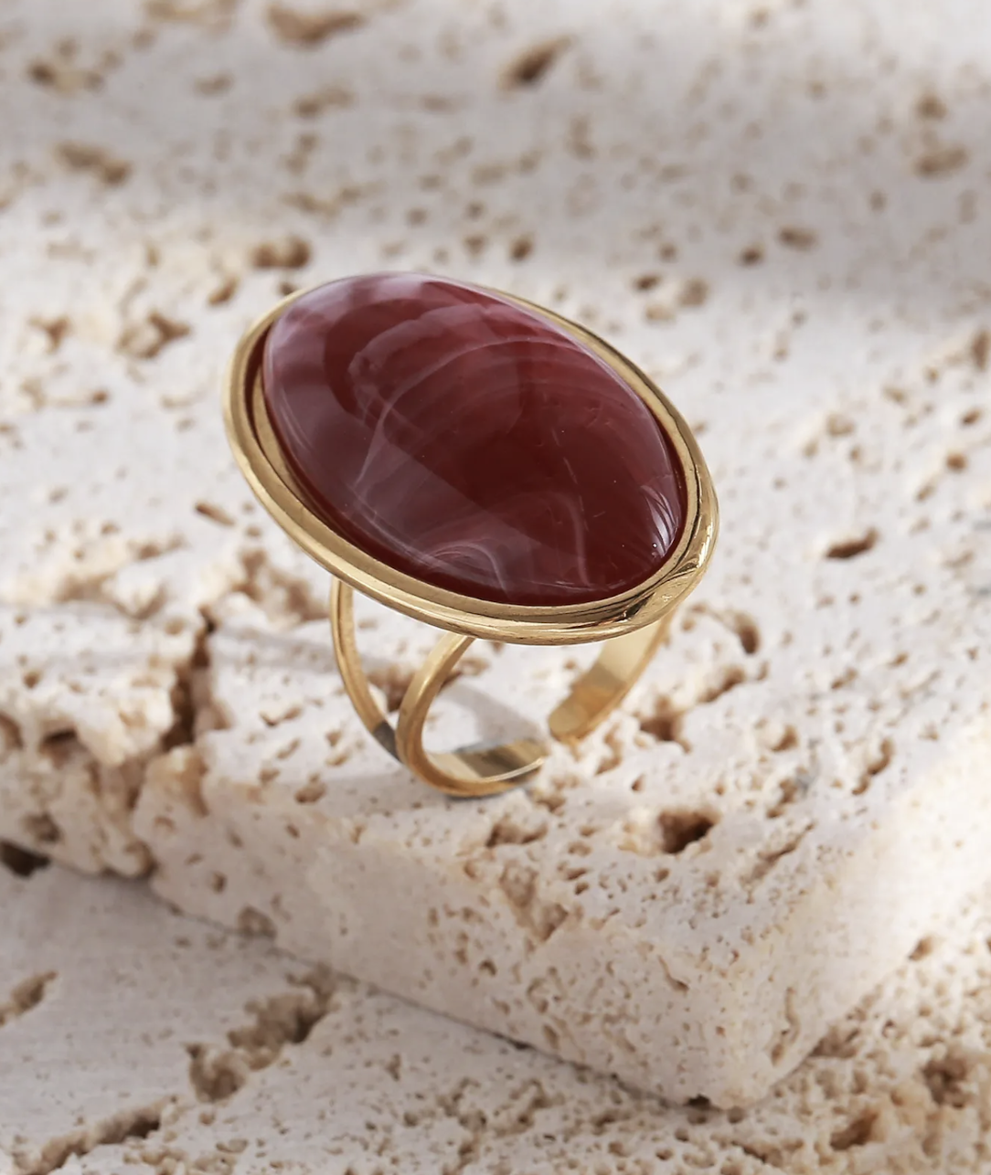 Bague Asti Bordeaux