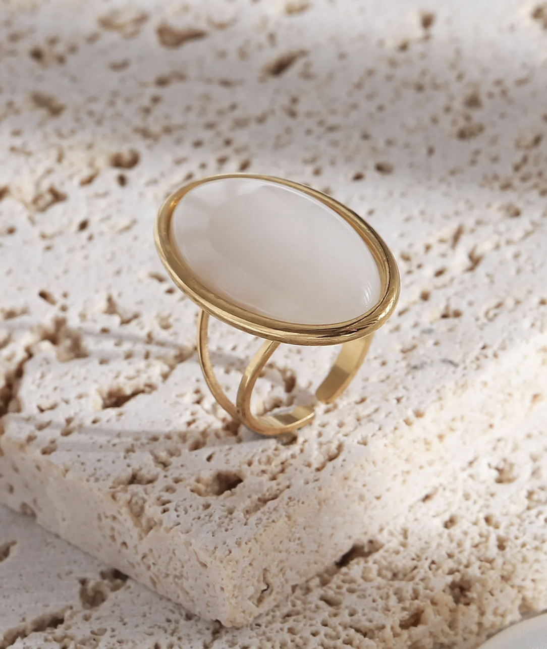 Bague Asti Blanc