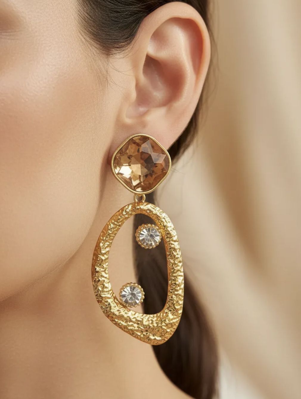 Boucles Trani Marron