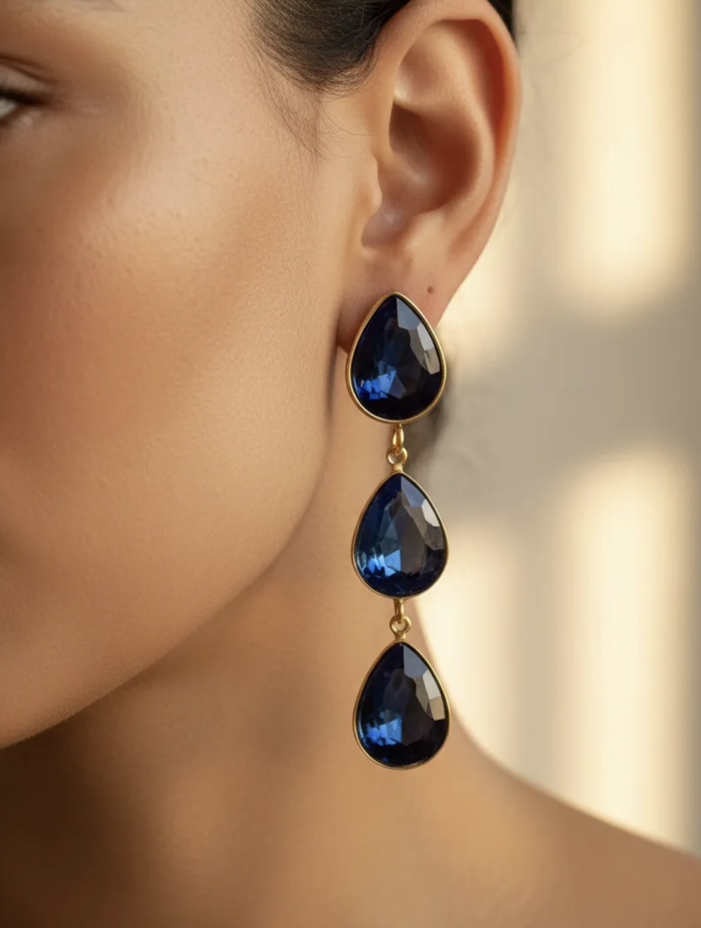 Boucles Amalfi Trio Bleu