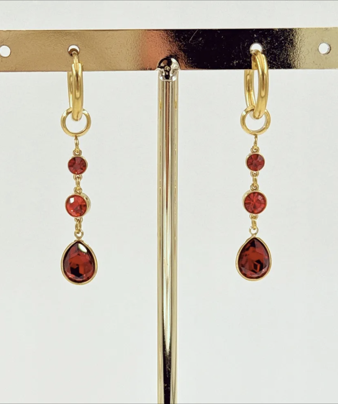 Boucles Amalfi Cascade Rouge