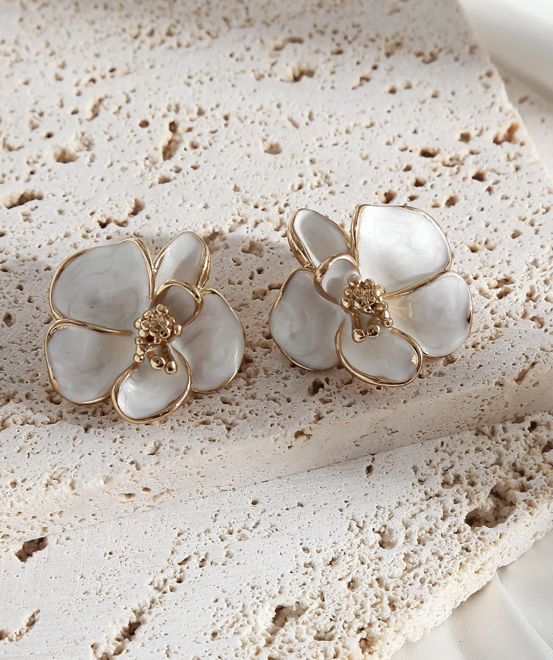 Boucles Sassari Blanc