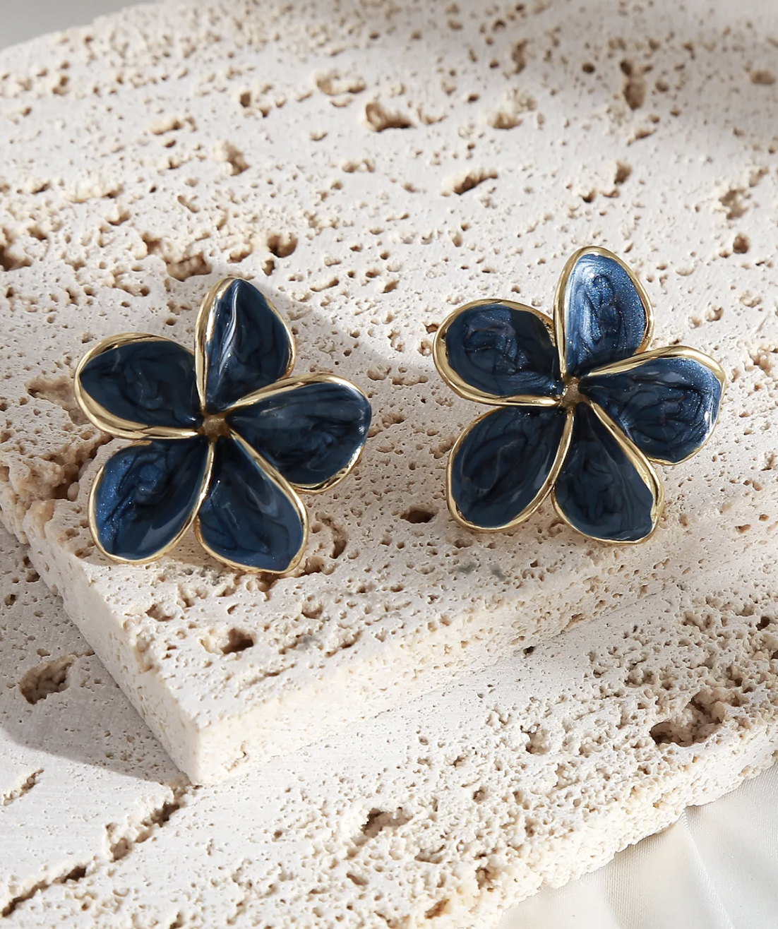 Boucles Enna Bleu