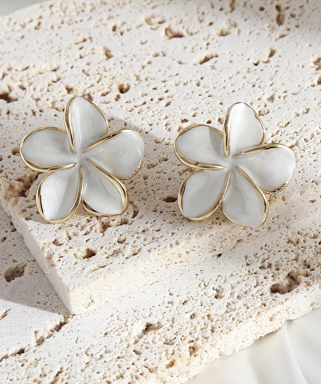 Boucles Enna Blanc