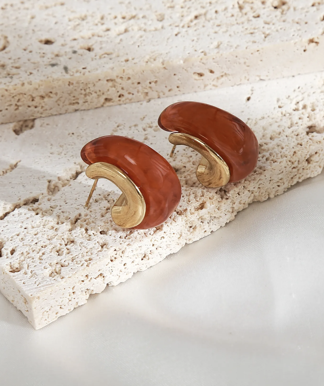 Boucles Salerno Orange