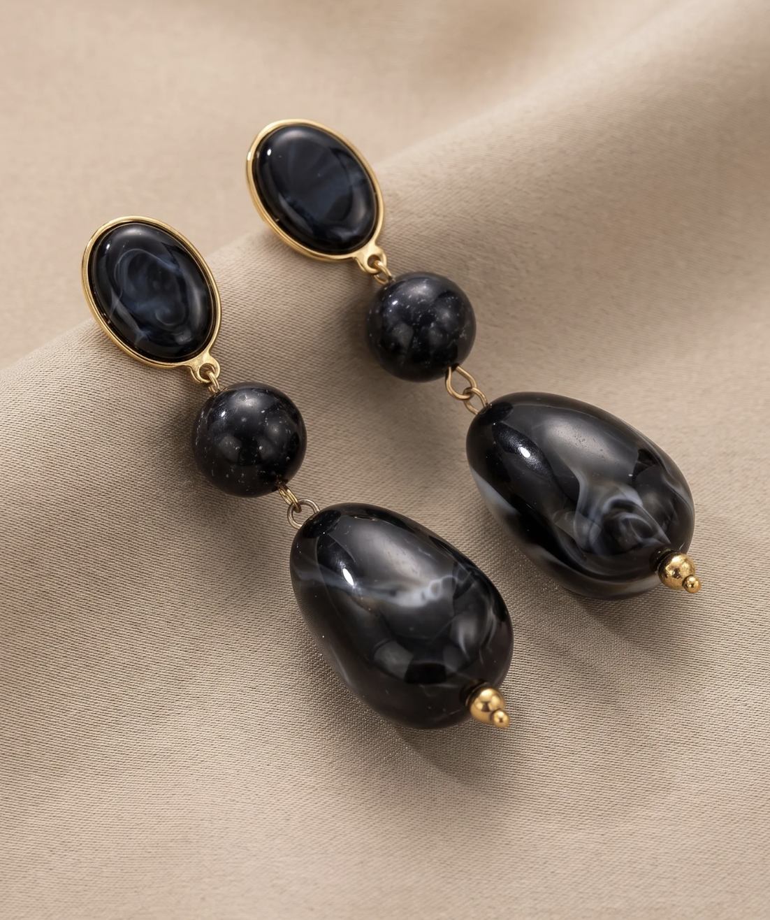 Boucles Trieste Noir