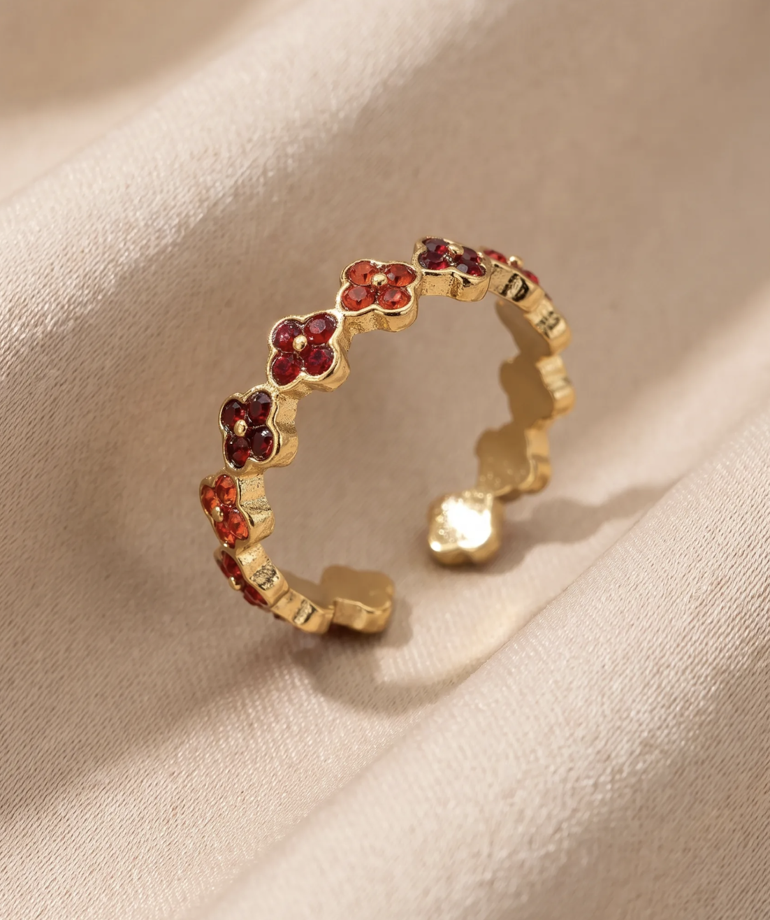 Bague Monza Rouge