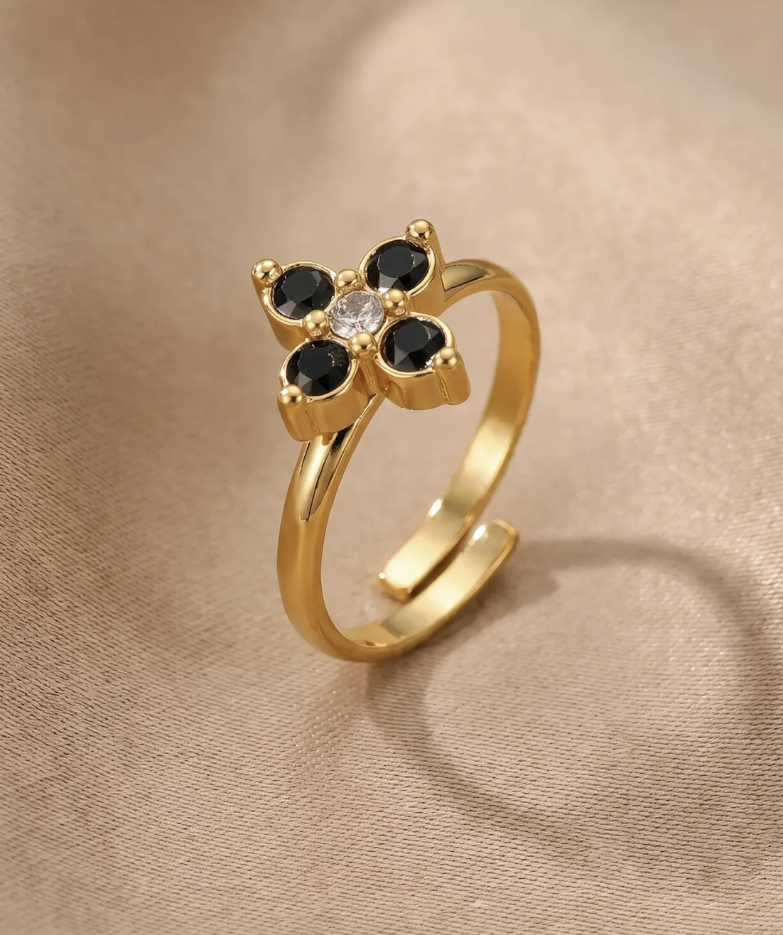 Bague Iseo Noir