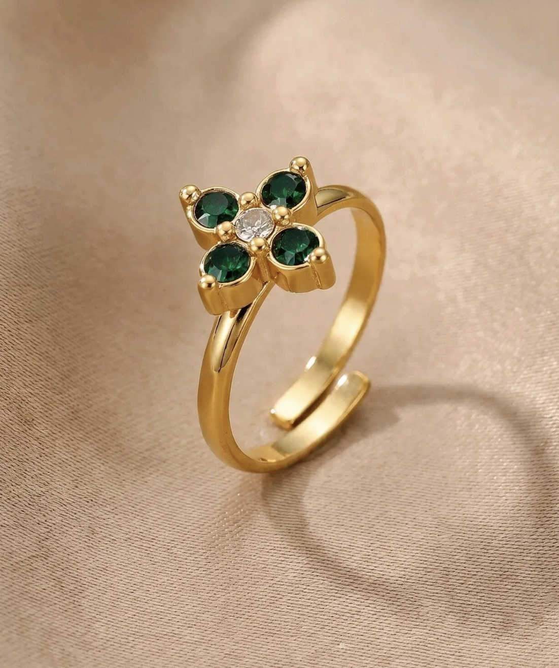 Bague Iseo Vert