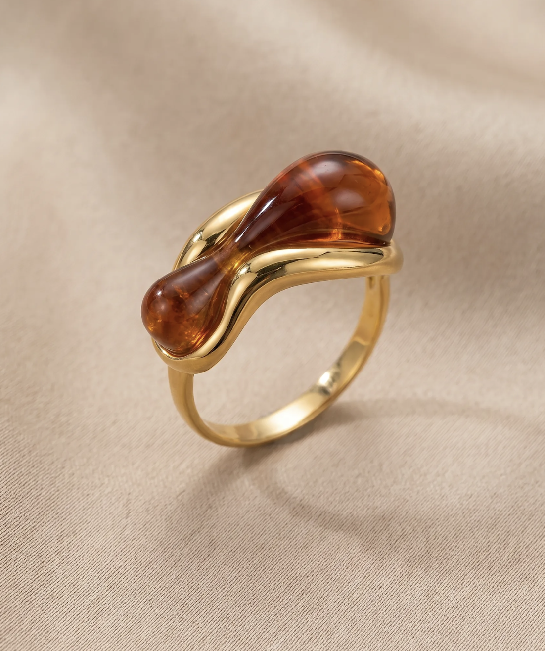 Bague Merano Marron